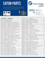 Eaton Parts Catalog 1st page