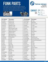 Funk Part List 1st page
